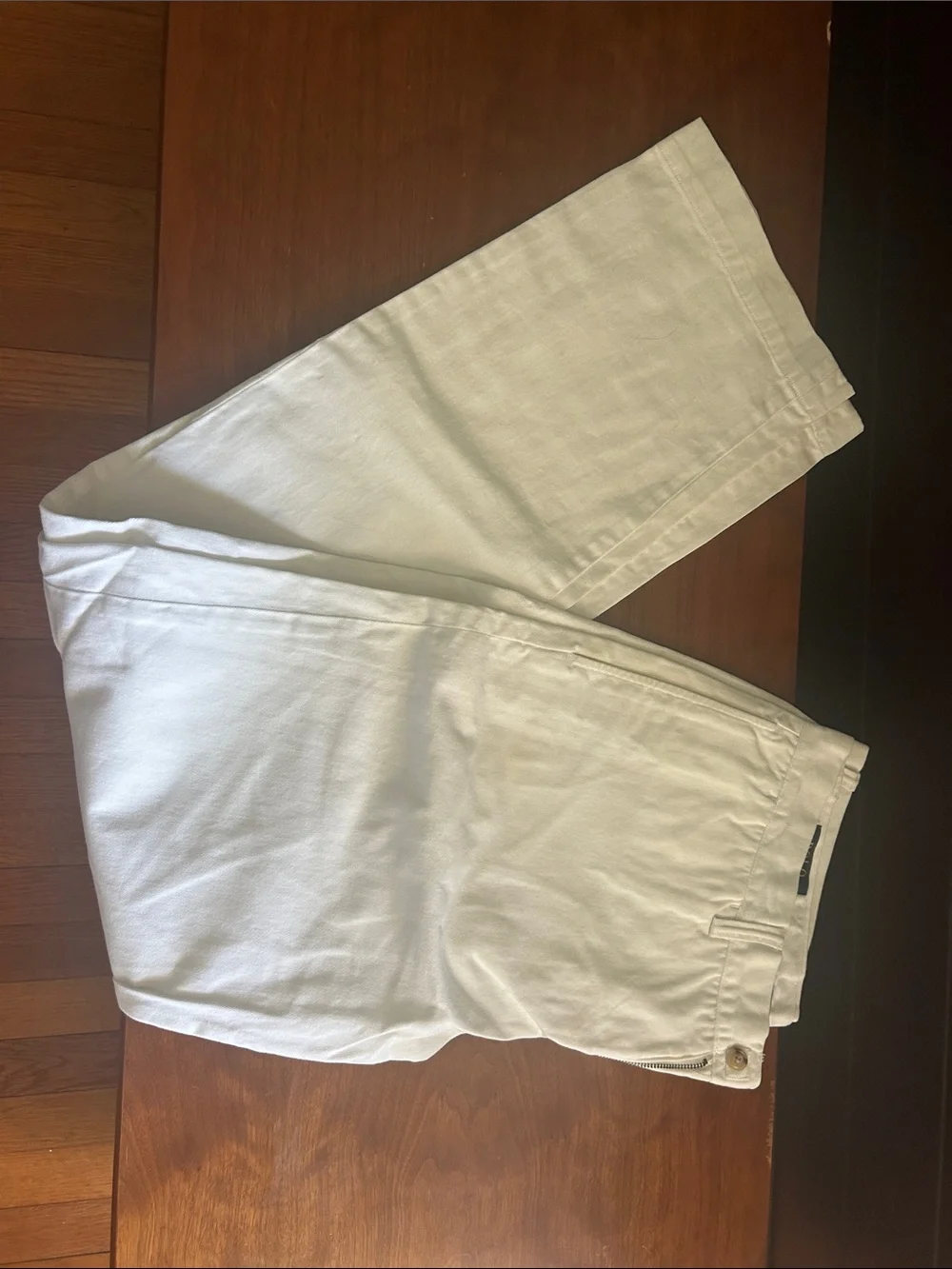 Men's Ralph Lauren White Cotton Chino Pants
